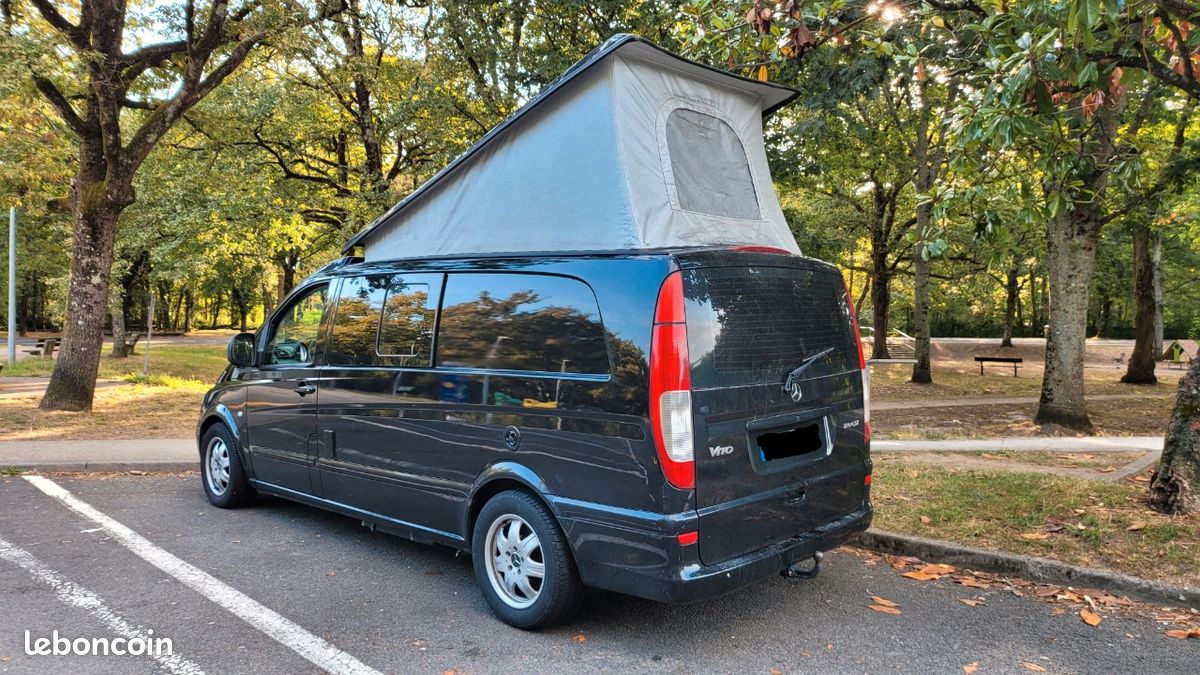 Van amenage Mercedes Vito 120 CDI V6 long moteur diesel boite automatique (image 1)