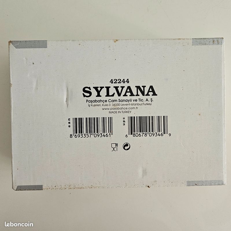 Lot de 6 petits verres Paşabahçe - Modèle Sylvana 81cc - Neufs en boîte (image 7)