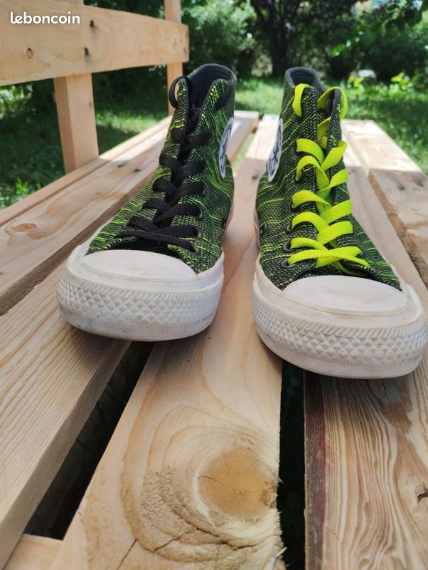 👟Converse Chuck Taylor fluorescentes pointure 37,5 Chaussures