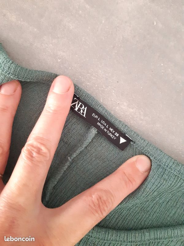 Lot vêtement été femme taille 2/3 et L Débardeur hauts manches courtes (image 9)