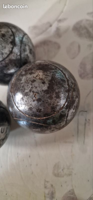 TRIPLETTE BOULES DE pétanque OBUT ATC 690 grammes , diamètre 72 millimètres EUR 20,50 - FR