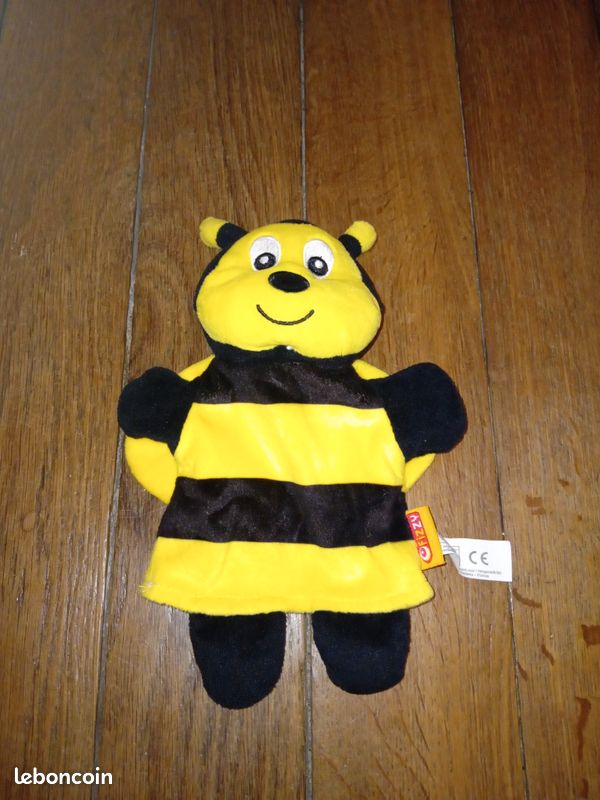 Marionnette Abeille JOINPAYA – Peluche Douce – Spectacle – Jeu éducatif – Développement Langage – Enfant – Dès 3 Ans