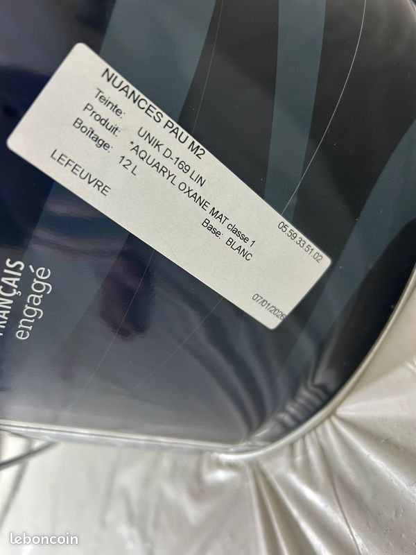 Peinture couleur Lin Unikalo 15L (image 2)
