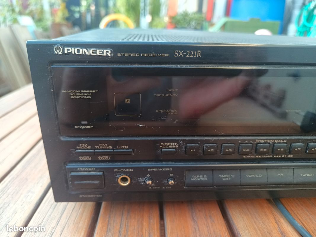 ② Radio/amplificateur/récepteur Pioneer SX-121 - Amplificateurs & Ampli