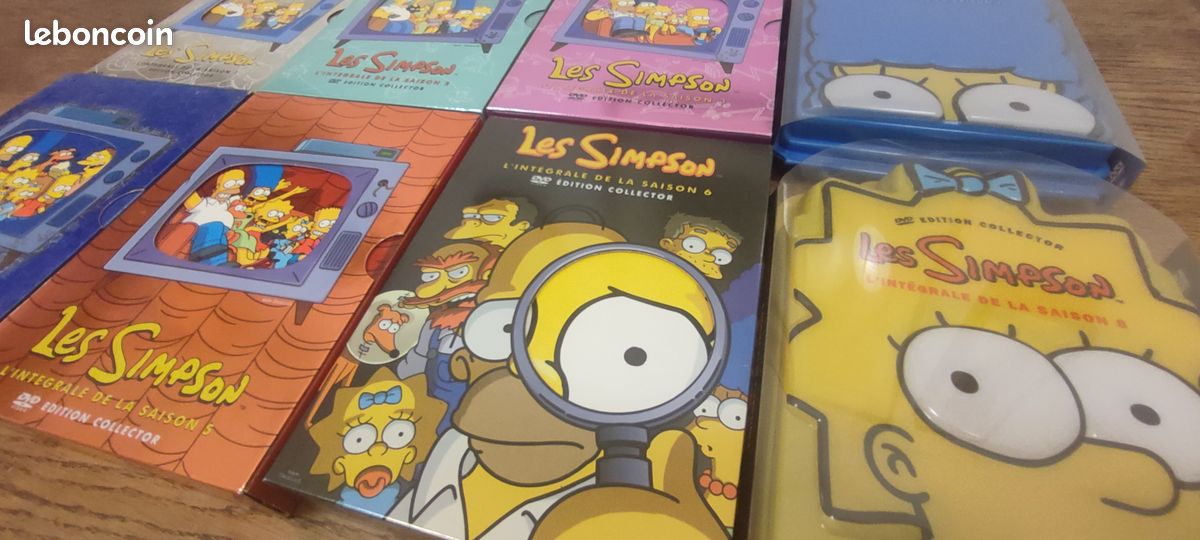 Collection Simpson saisons 18 coffrets DVD Films