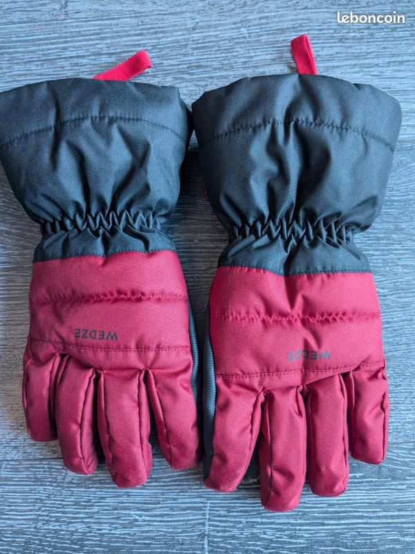Gants de ski Decathlon Wedze 10 ans TBE (image 1)