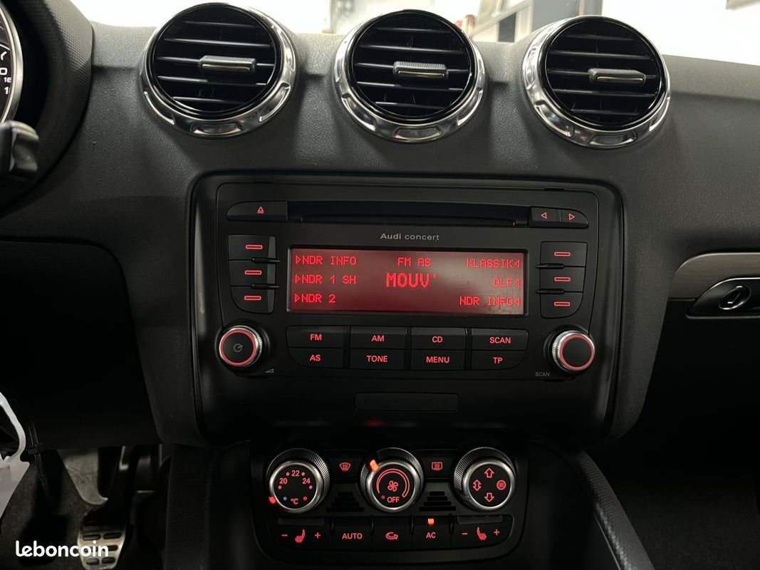 AUDI TT 2.0 TFSI 211CH R?gulateur - Radar de recul - Si?ges chauffants (image 5)