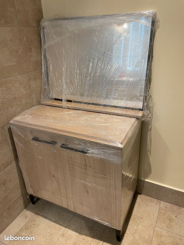 Meuble sdb + miroir (image 1)