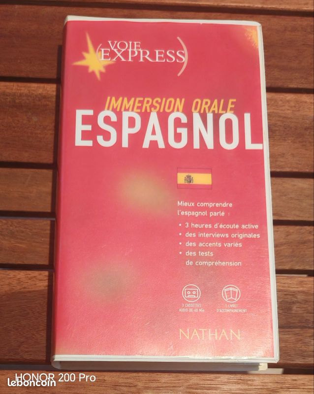 Immersion orale espagnol cassettes (image 1)