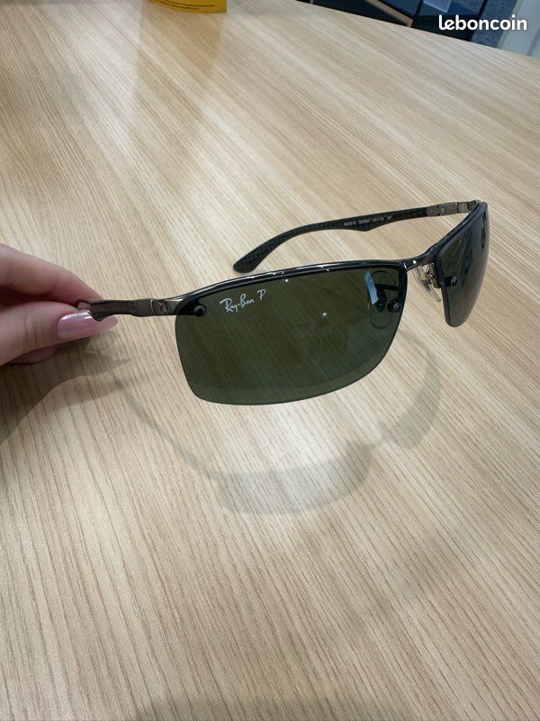 🕶️ Ray-Ban RB8315 004/9A – Polarisées, fibre de carbone