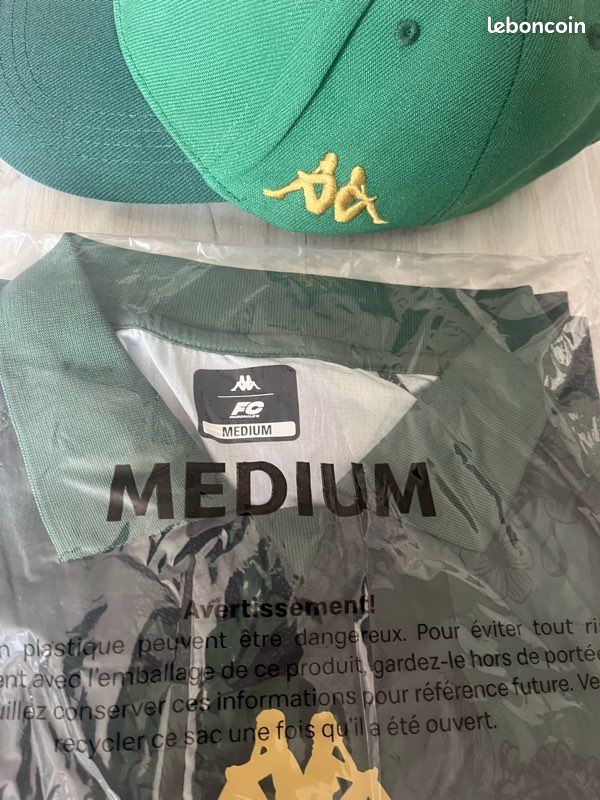 Lot maillot et casquette collector mc do kappa (image 2)