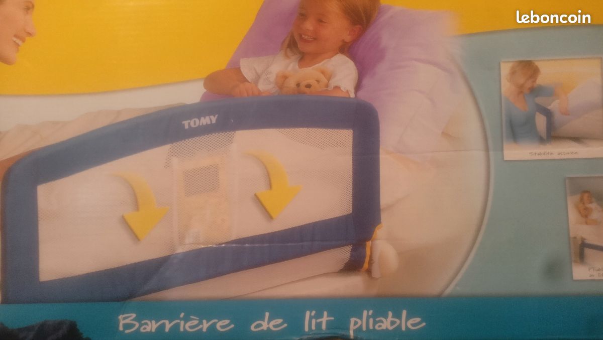 Barrière de lit pliable Tomy (image 1)