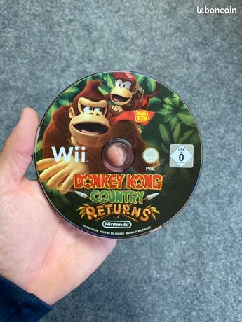 Donkey Kong Country Tropical Freeze - Wii U - Jeu Complet Sans Notice - Occasion