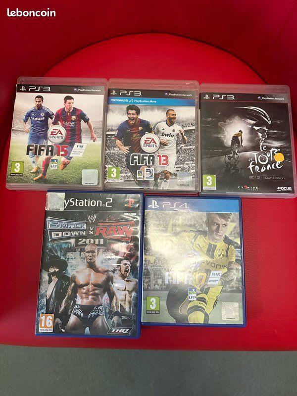 Lot de 14 jeux vidéos ps2-ps3-ps4 (image 2)
