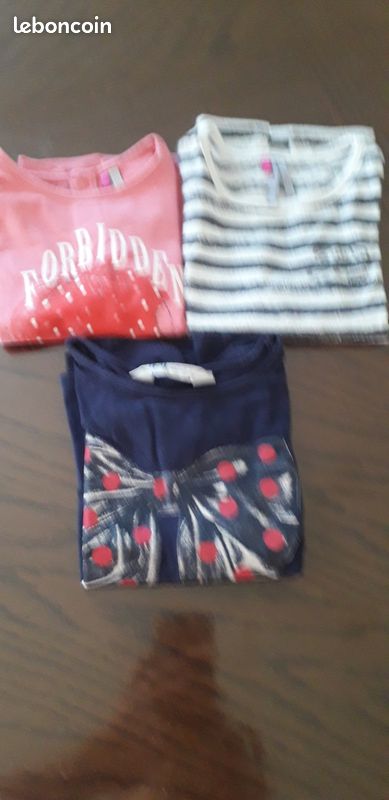 T Shirt ML fille 2 ans (image 1)