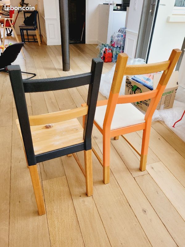 2 chaises - bois (image 3)
