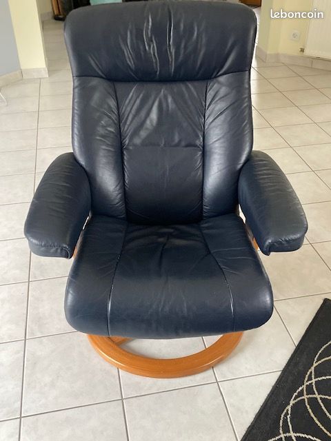 Fauteuil zn cuir (image 1)