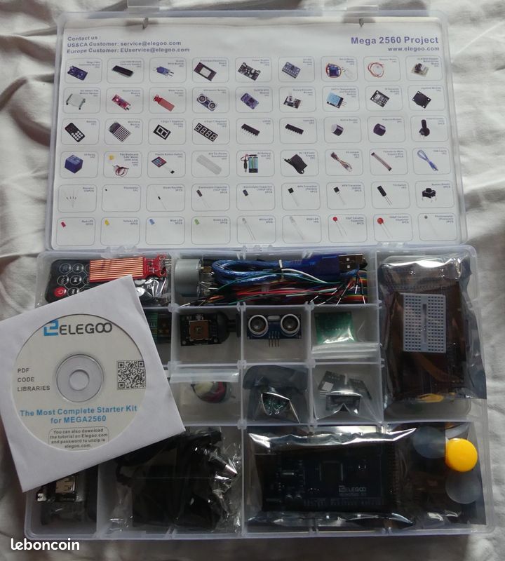 Ensemble composants électronique elegoo 