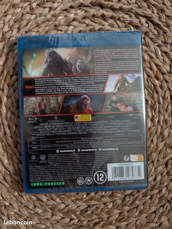Godzilla x Kong Le Nouvel Empire Blu-Ray (image 2)