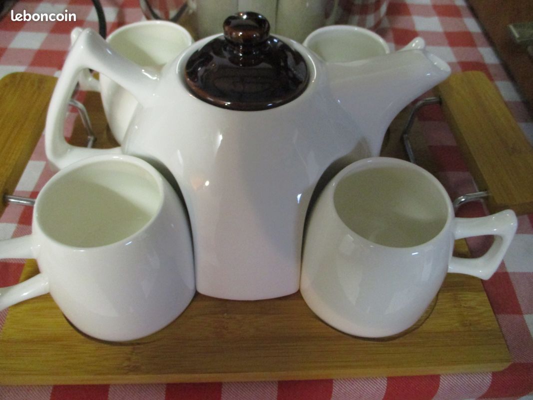 Service thé/café avec plateau (image 1)