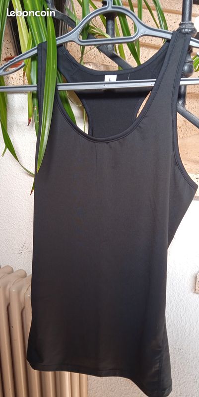Lot de 2 débardeurs taille L (image 4)