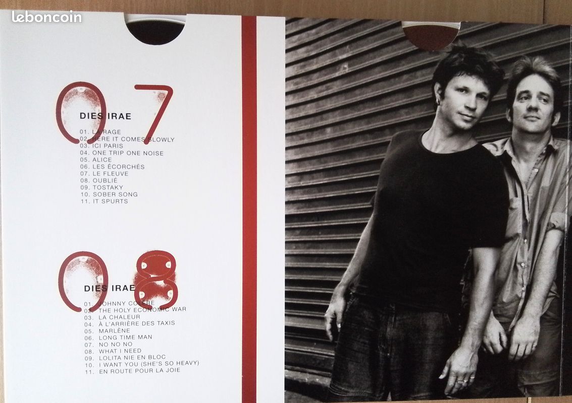 Noir Désir – Intégrale 2020 • Coffret Collector 18 CD + 1 DVD • 200 titres : Albums studio + lives + raretés + inédits • Anthologie complète du rock français [COMPLET] (image 10)