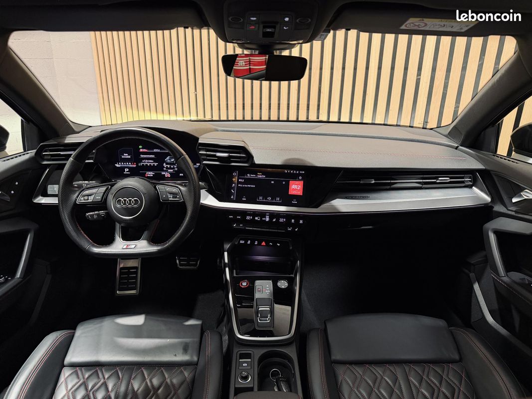 AUDI S3 SPORTBACK Quattro 2.0 310 S-tronic 8Y IMMAT FRANCE SUPERBE CONFIGURATION TOIT OUVRANT (image 5)