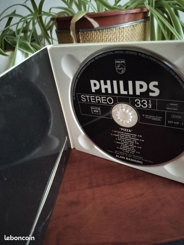 Alain bashung Pizza Digipack Cd (image 2)