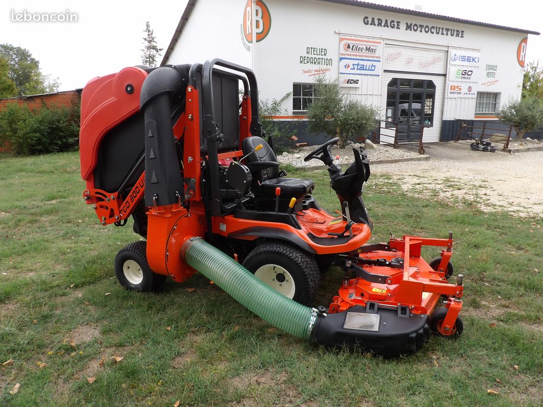 Tracteur tondeuse KUBOTA F3090 4WD de 2015 . TBE . Avec 1230 Heures . Prix 15000 HT . 18000 TTC (image 2)