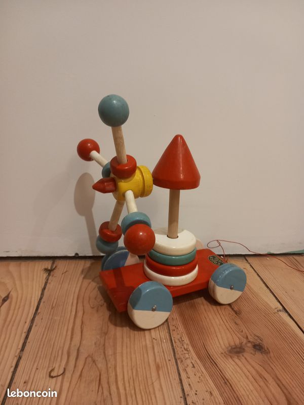 Jouet en bois ancien - Jeux & Jouets