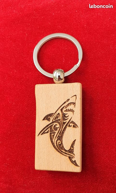Porte-clés en bois (image 3)