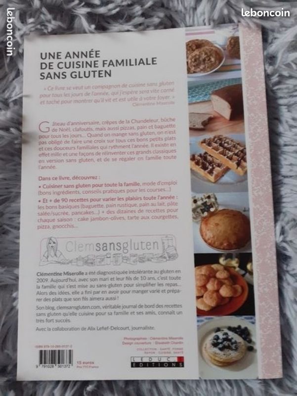 Livre Une année de cuisine familiale sans gluten (image 2)