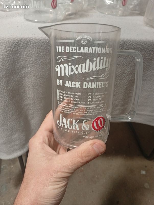18 petits pichets jack Daniel's 50cl (image 1)