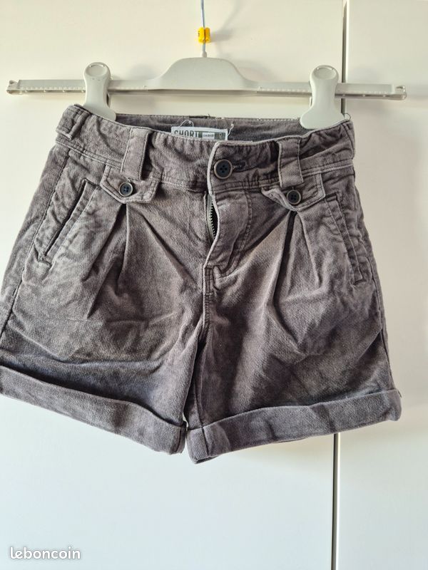 Short velours fille OKAIDI ans Vêtements