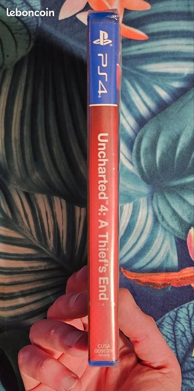 Jeu Uncharted 4 PS4 Version Française | Neuf Sous Blister Scellé | PAL/EUR