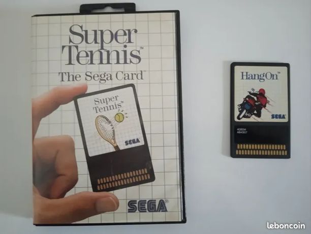 Hang On (carte) Pour Sega Master System – Jeu Complet Sans Boîte – état Comme Neuf