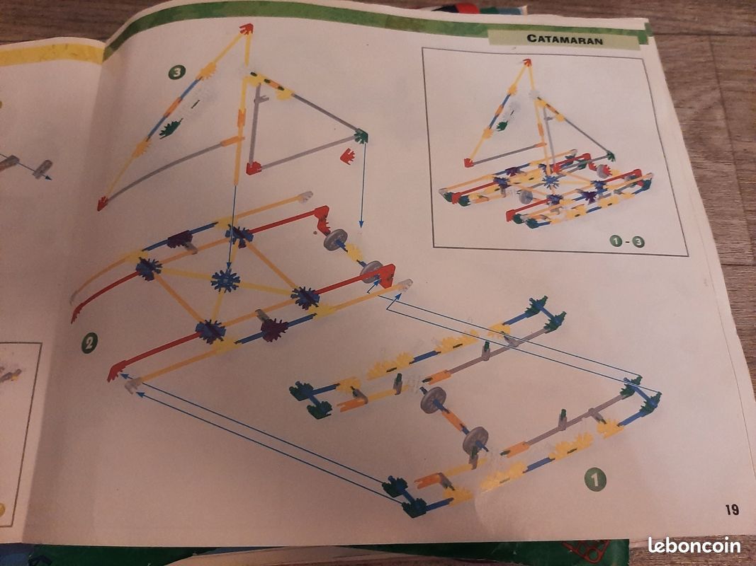 Lot de 3 boîtes jeu de construction K-nex (image 4)