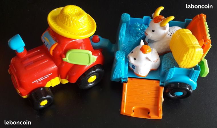 Remorque tracteur enfant jeux, jouets d'occasion - leboncoin