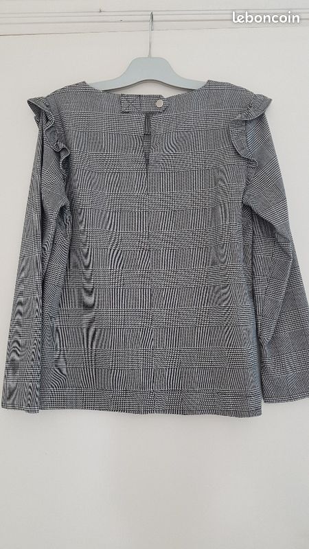 Haut MANGO à carreaux taille L (image 4)