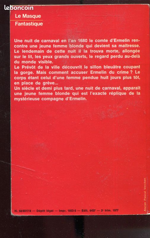 311077 le masque des regrets steiner (image 2)