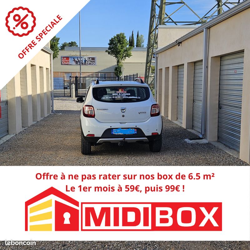 Local commercial 1 pièce 7 m² · à Béziers · 6,5 m² · 59 €/mois