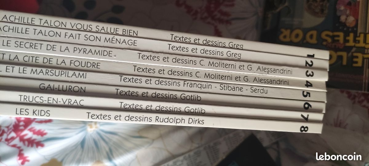 Lot série complète 8 BD (image 1)