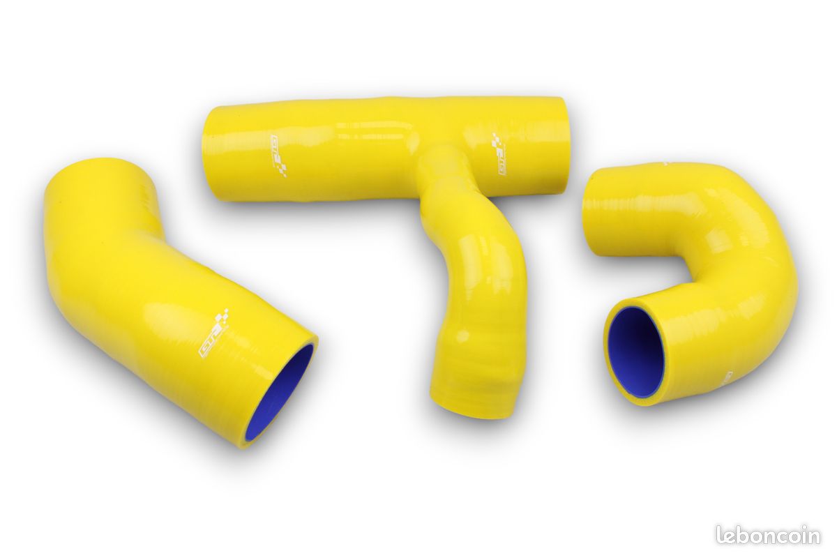Kit 3 durites silicone Admission Clio 3 RS Avec ou Sans Résonateur (image 5)