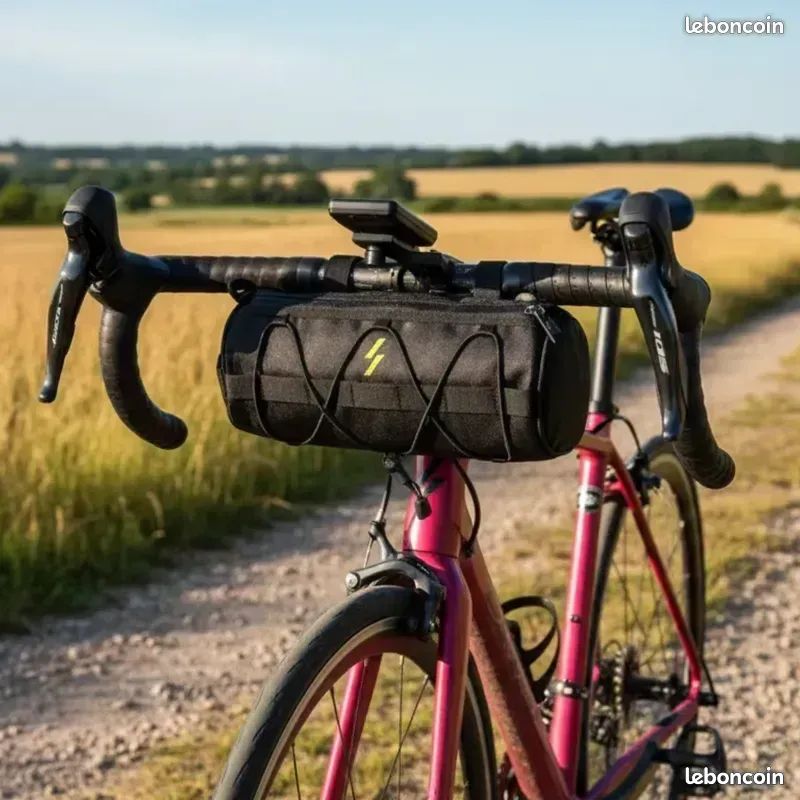 Sacoche De Vélo NEWBOLER – Imperméable, 1.8L, Fixation Tube Avant
