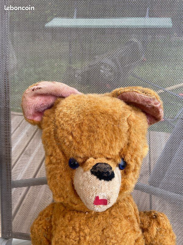 ANCIEN OURS EN peluche années 40-50 (Ours 03) EUR 45,00 - FR