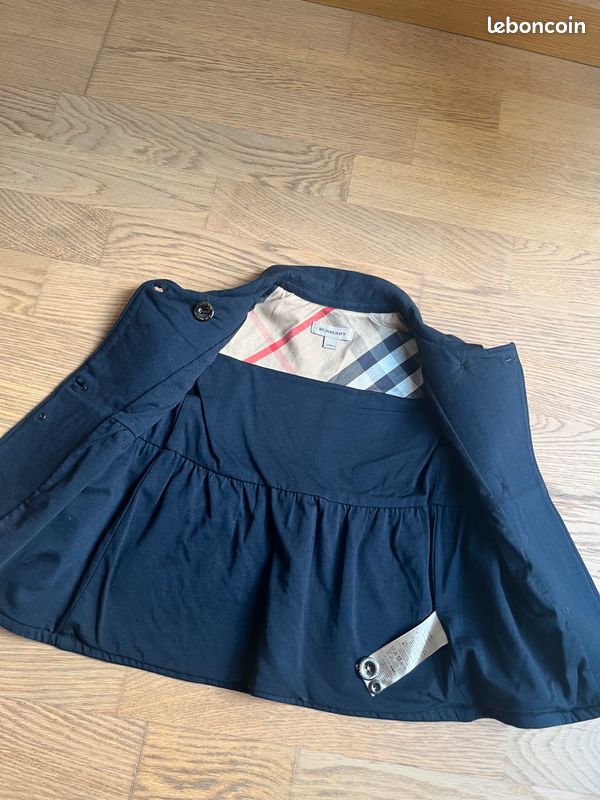 Veste Burberry fille Vêtements