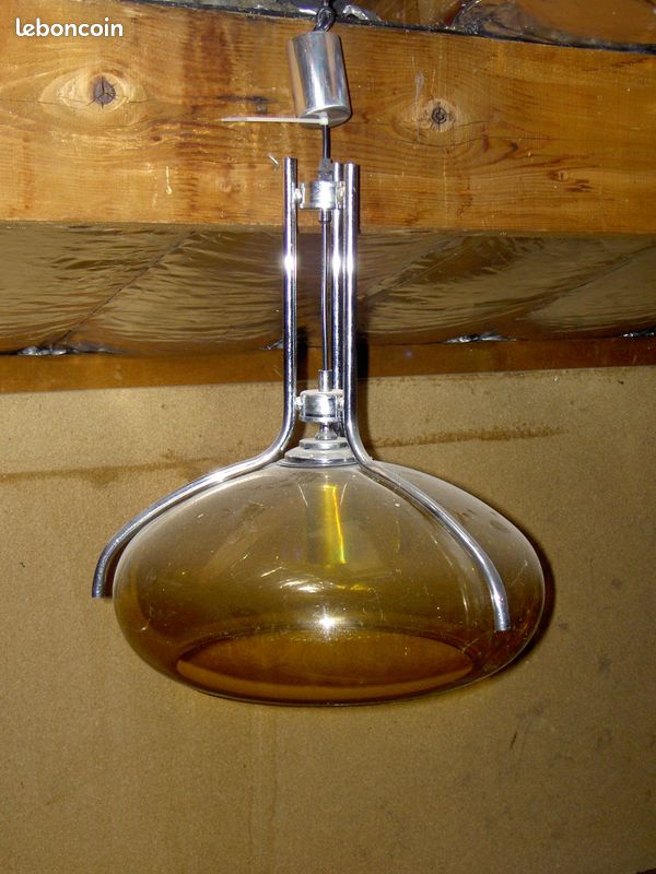 Lampe plafonnier vintage 1969 (image 1)