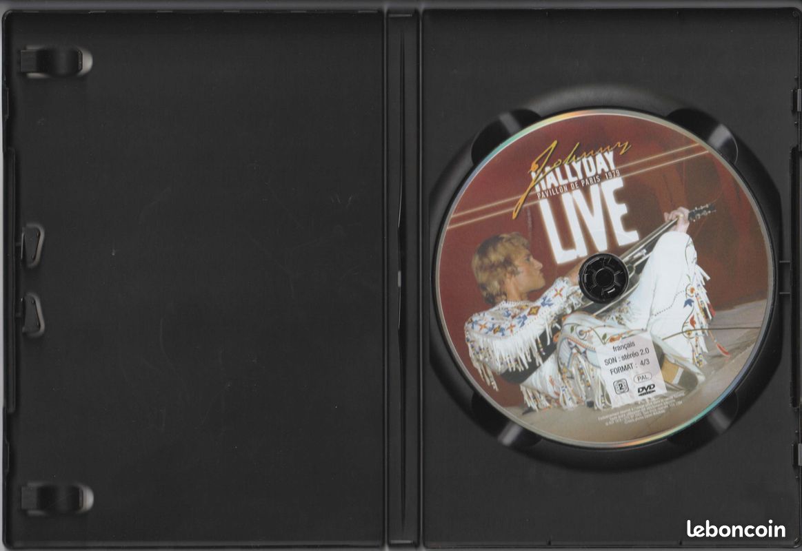 DVD JHONNY pavillon de Paris 1979 (image 13)