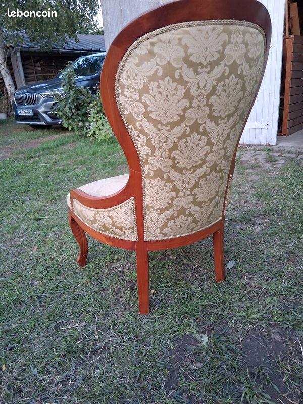 Fauteuil et tabouret (image 4)