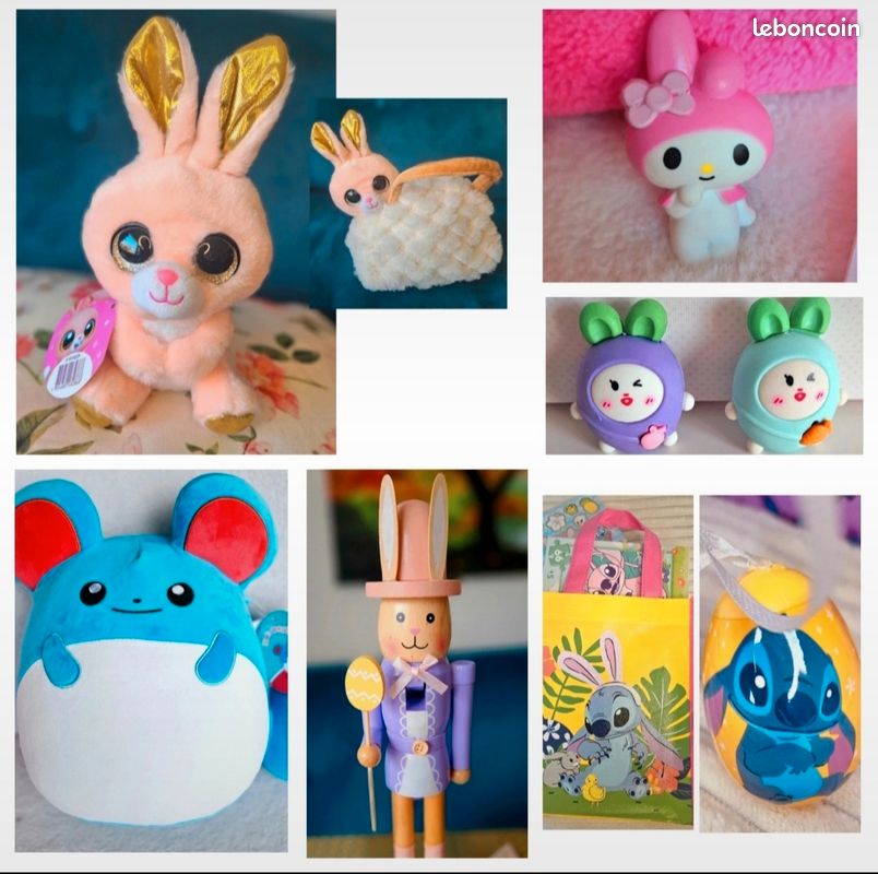 Set Hello Kitty đ neuf figurine et stickers (image 9)